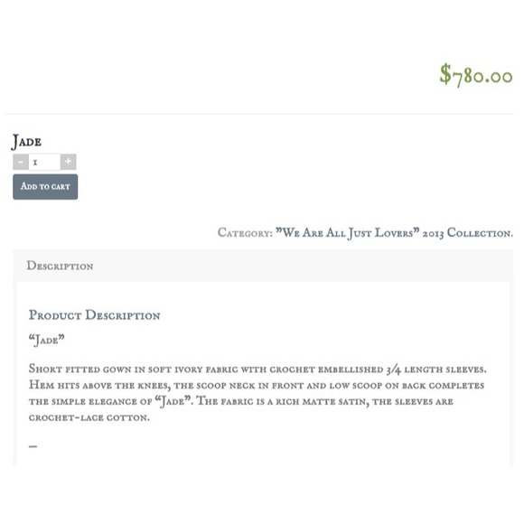 Daughters of Simone Jade Dress - Picture 7 of 7